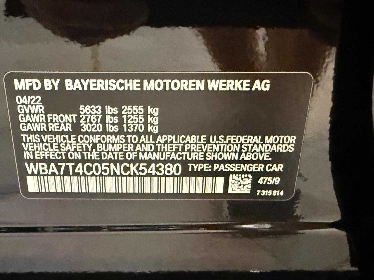 BMW 7 Series Vehicle Image 27