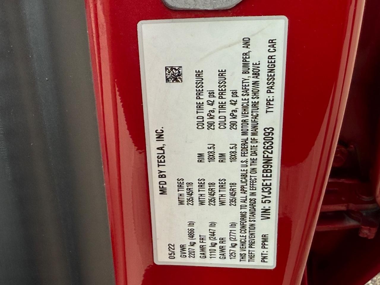 Tesla Model 3 Vehicle Image 21