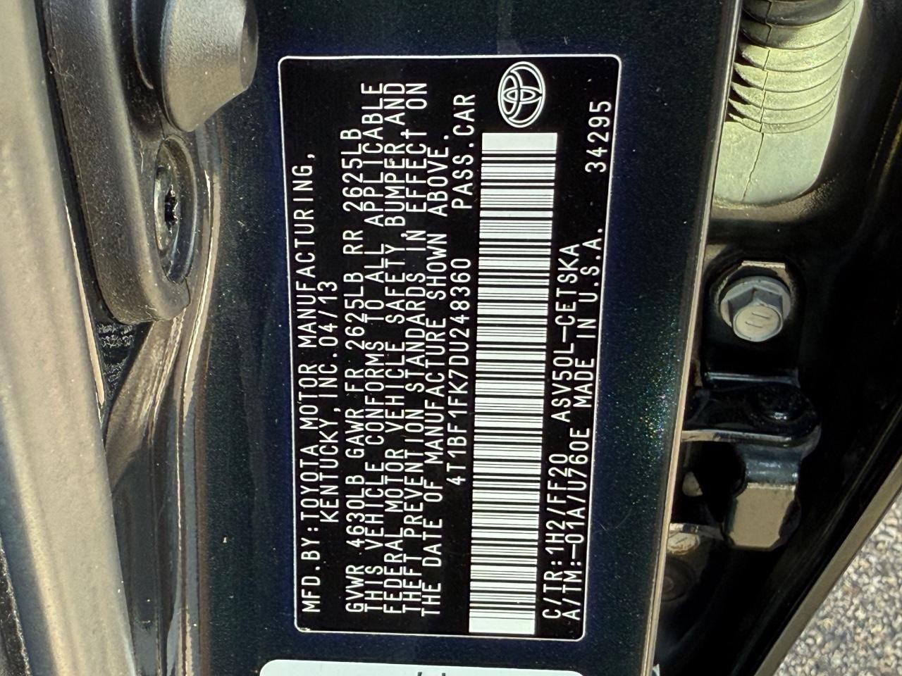 Toyota Camry Vehicle Image 21