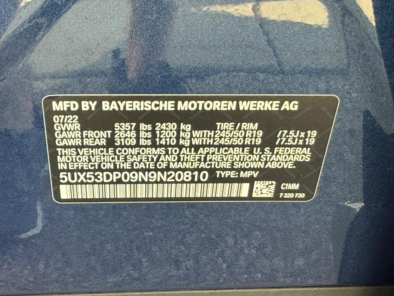 BMW X3 Vehicle Image 25