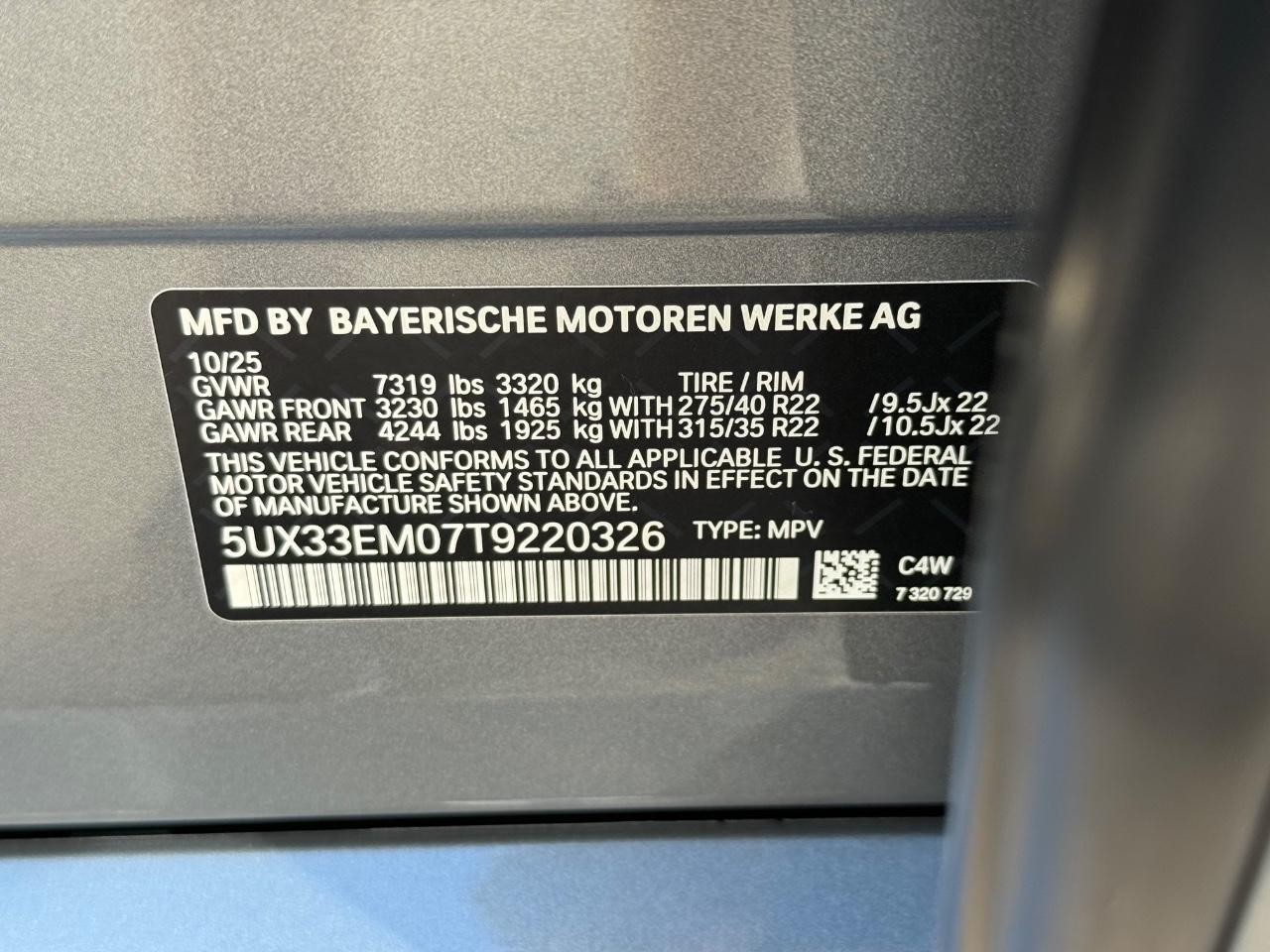 BMW X7 Vehicle Image 19