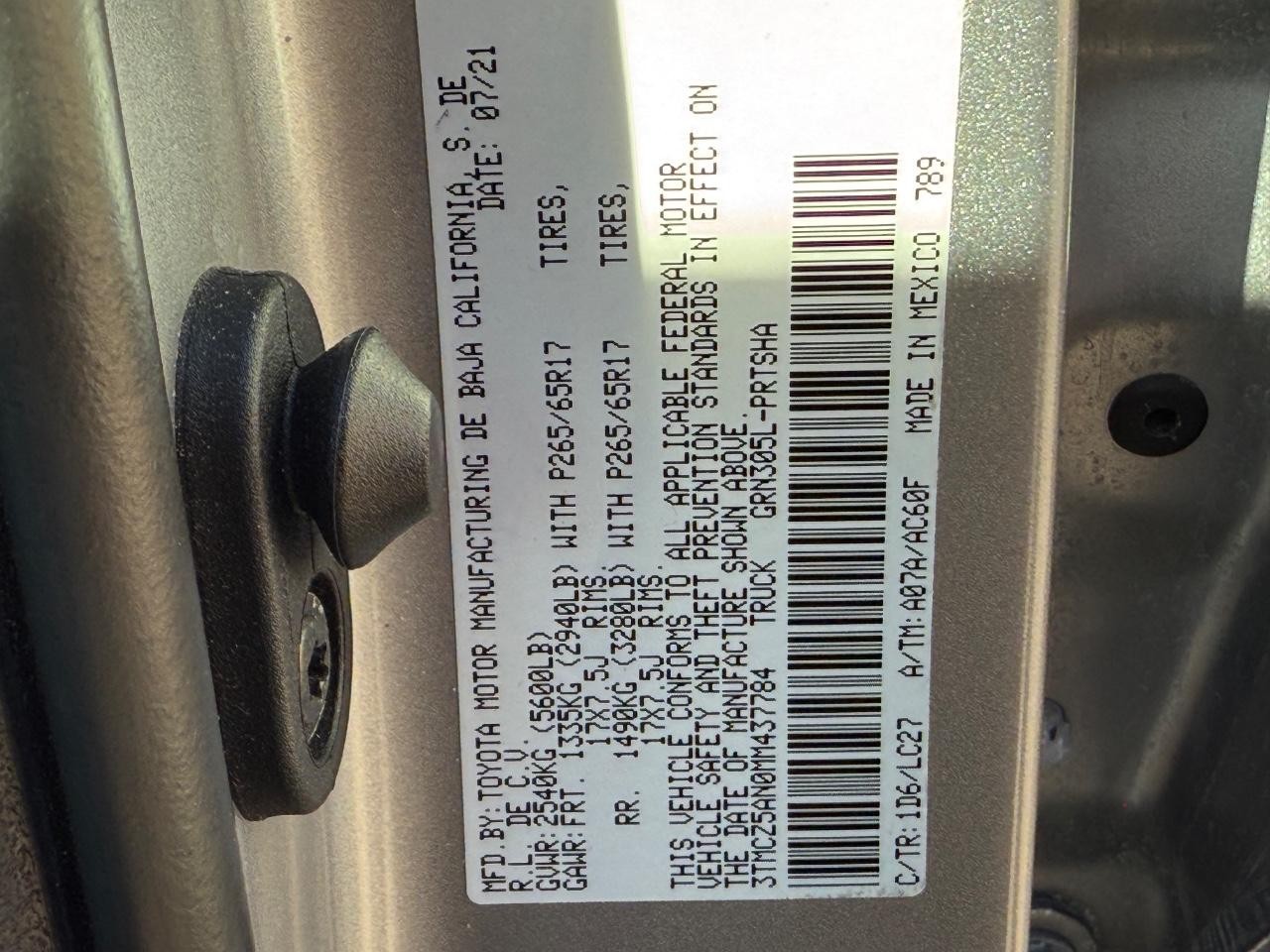 Toyota Tacoma 4WD Vehicle Image 23