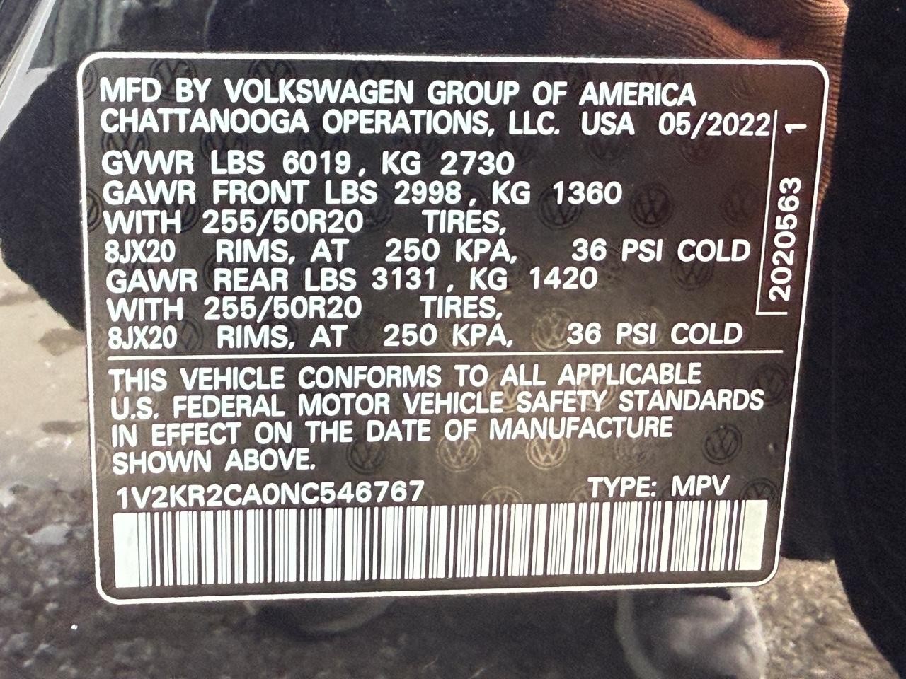 Volkswagen Atlas Vehicle Image 25