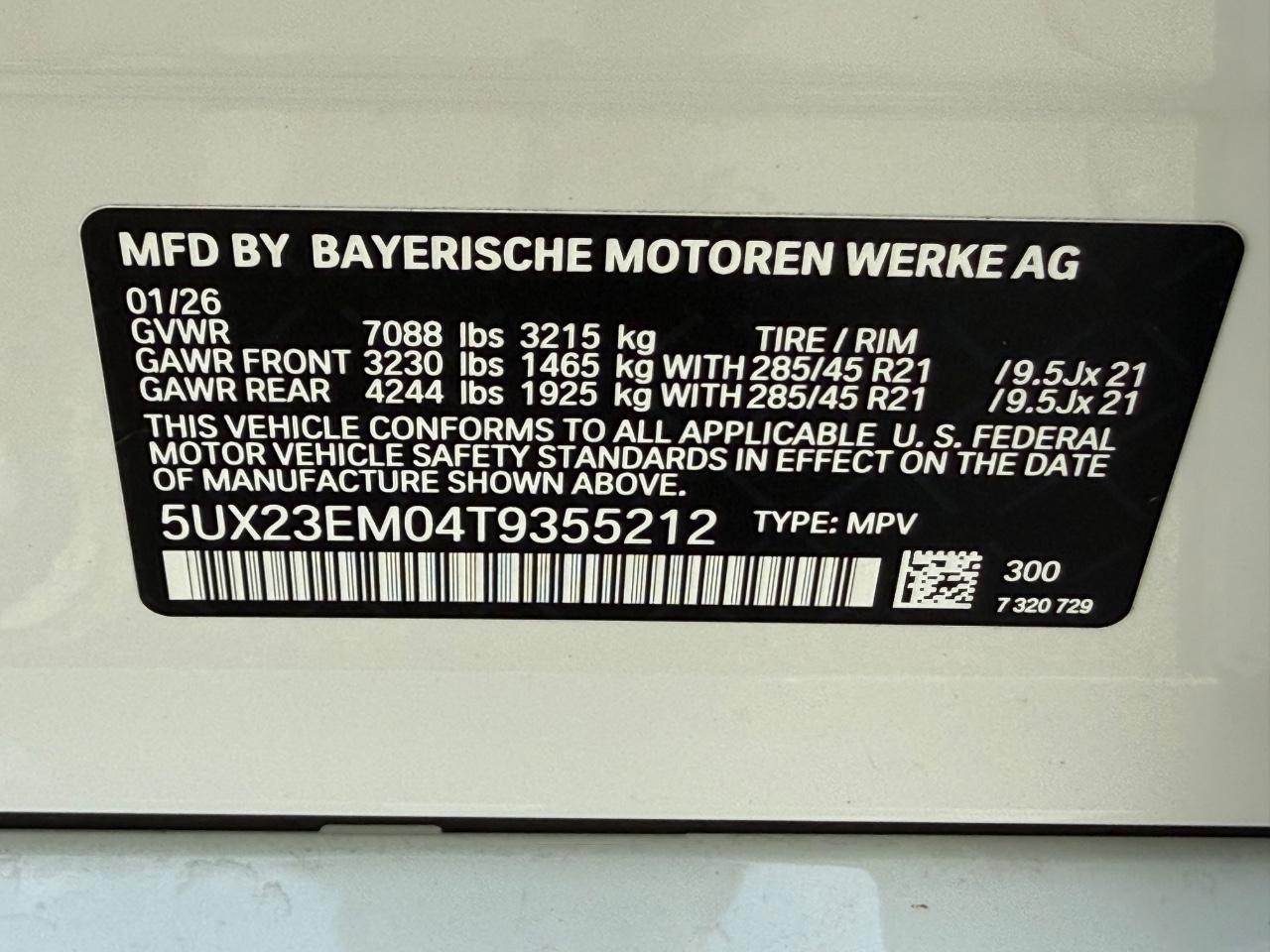 BMW X7 Vehicle Image 19