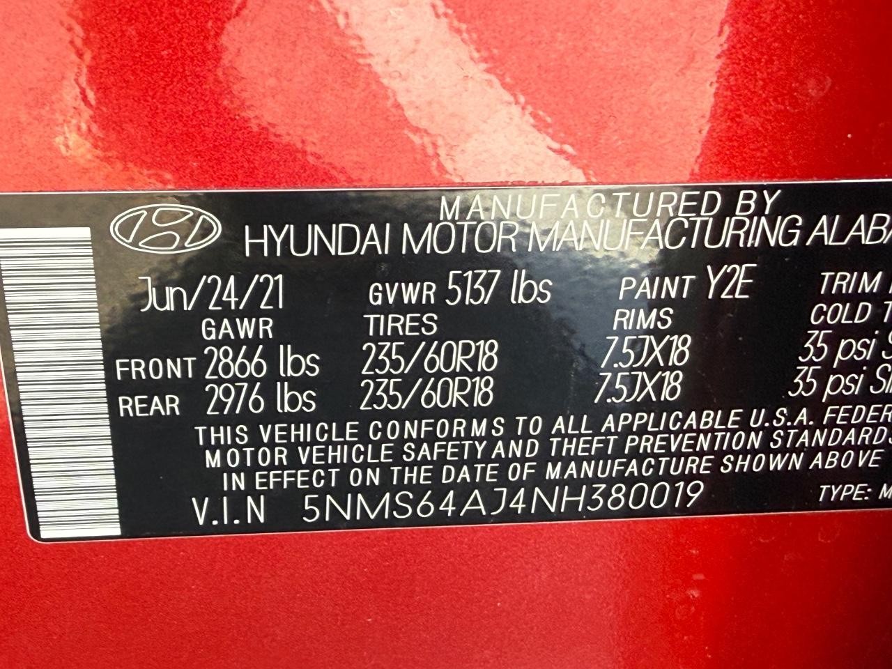Hyundai Santa Fe Vehicle Image 23