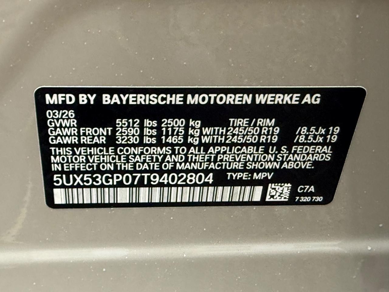 BMW X3 Vehicle Image 17