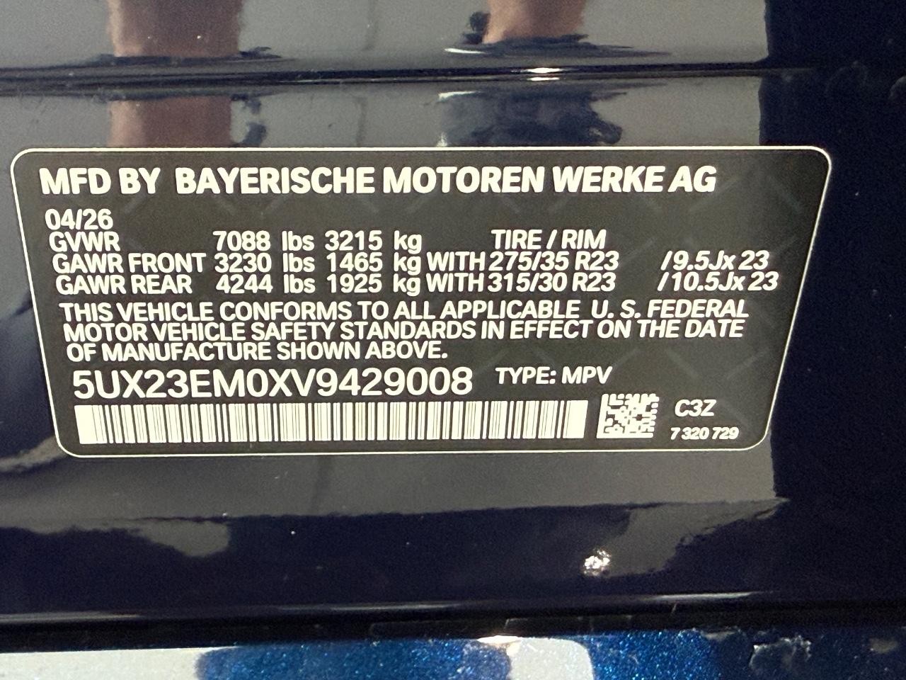 BMW X7 Vehicle Image 22