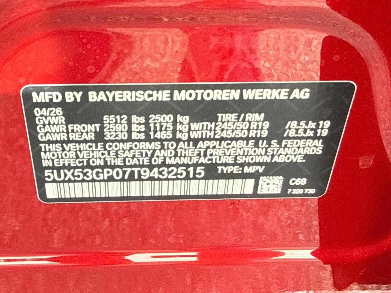 BMW X3 Vehicle Image 19