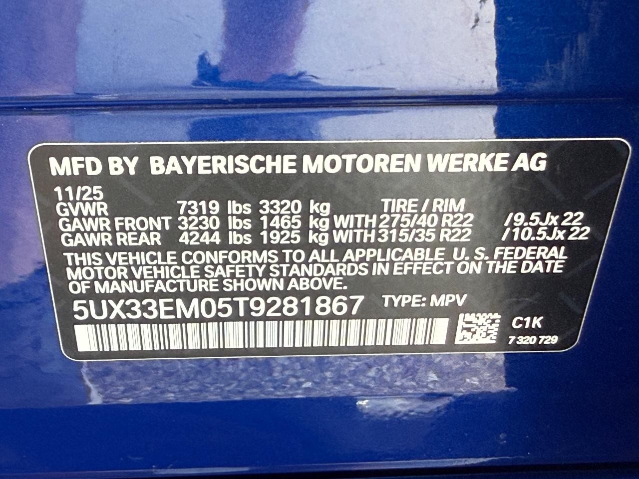 BMW X7 Vehicle Image 24