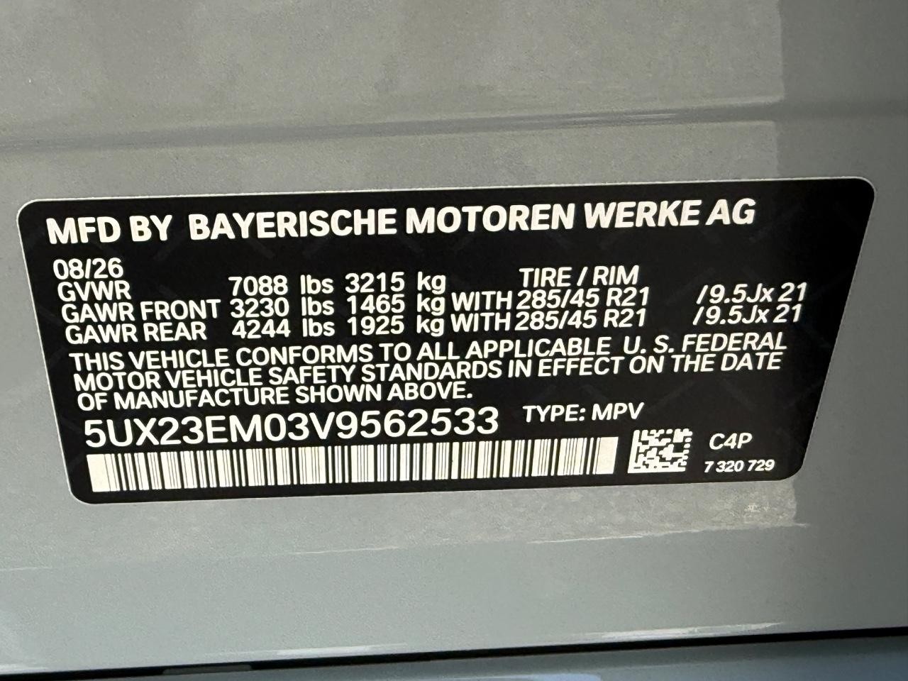 BMW X7 Vehicle Image 20