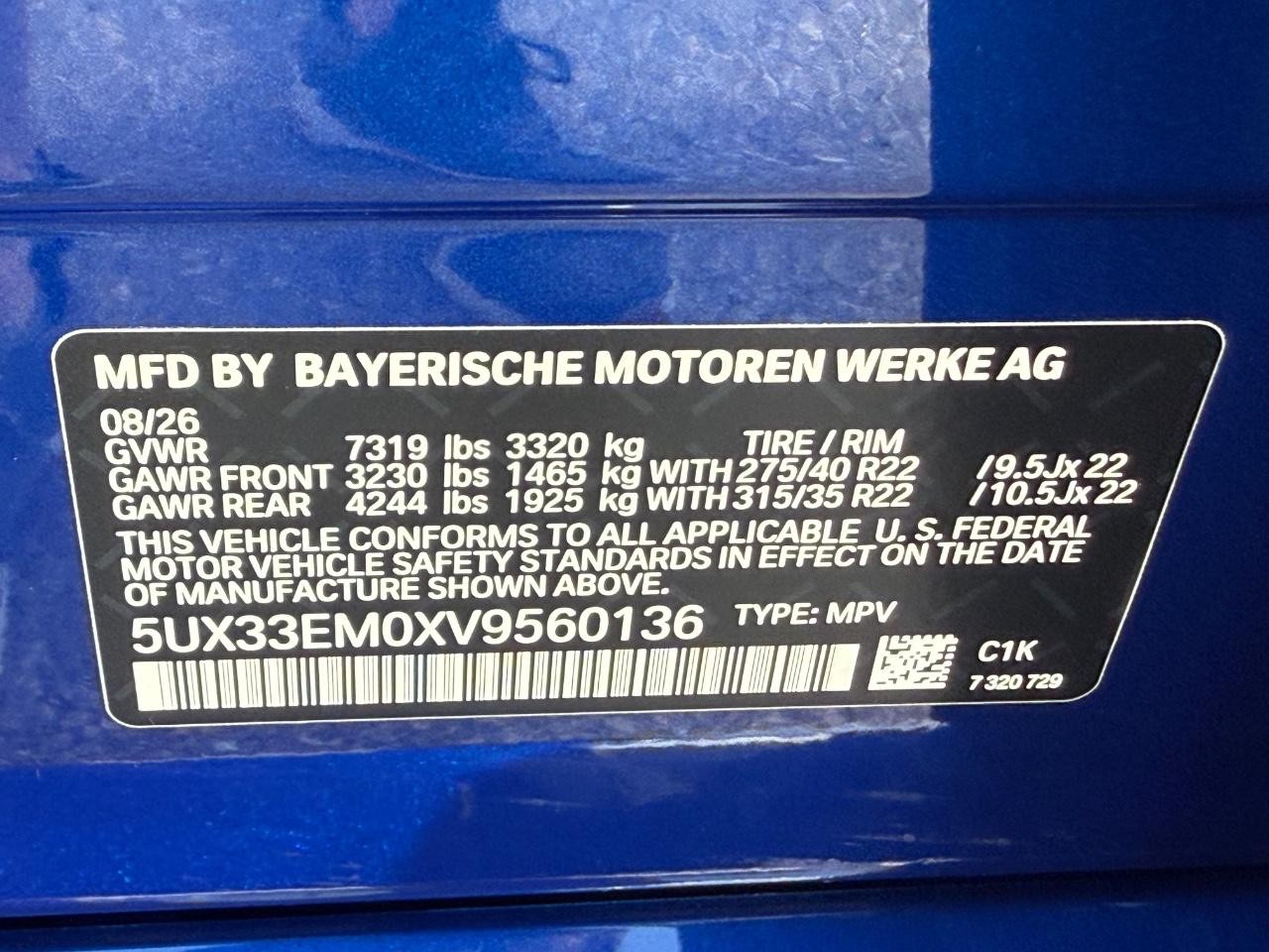 BMW X7 Vehicle Image 21