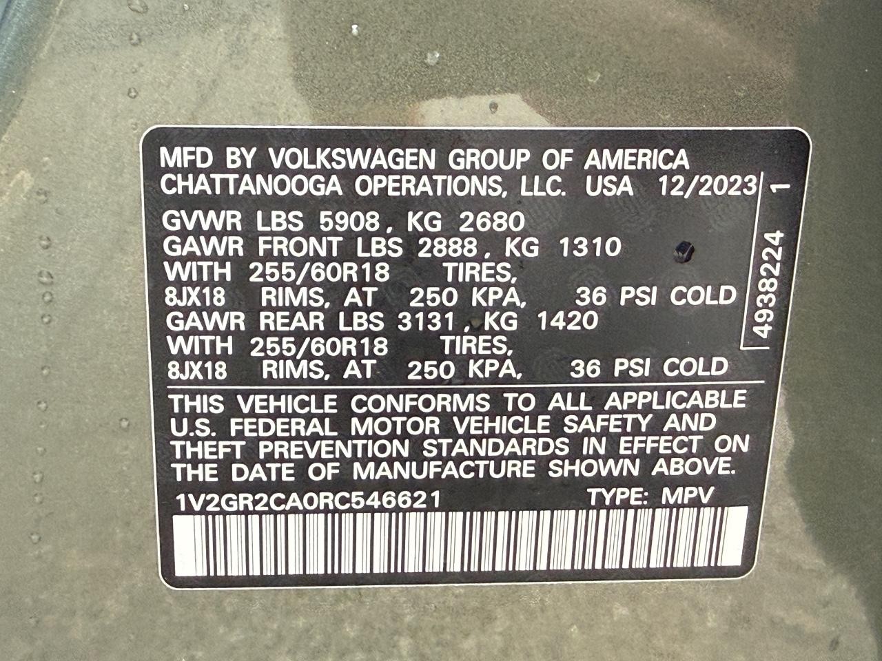 Volkswagen Atlas Vehicle Image 28