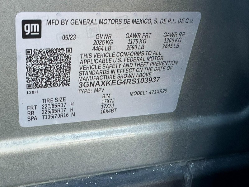 Chevrolet Equinox Vehicle Full-screen Gallery Image 22