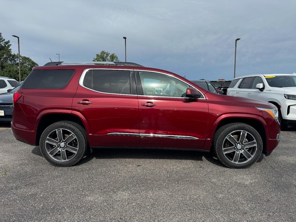 Crimson Red Tintcoat 2018 GMC Acadia Denali AWD SUV / Crossover Four-Wheel Drive Automatic