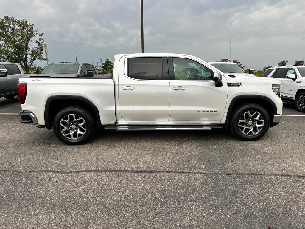 White Frost 2024 GMC Sierra 1500 Pickup Truck Four-Wheel Drive Automatic