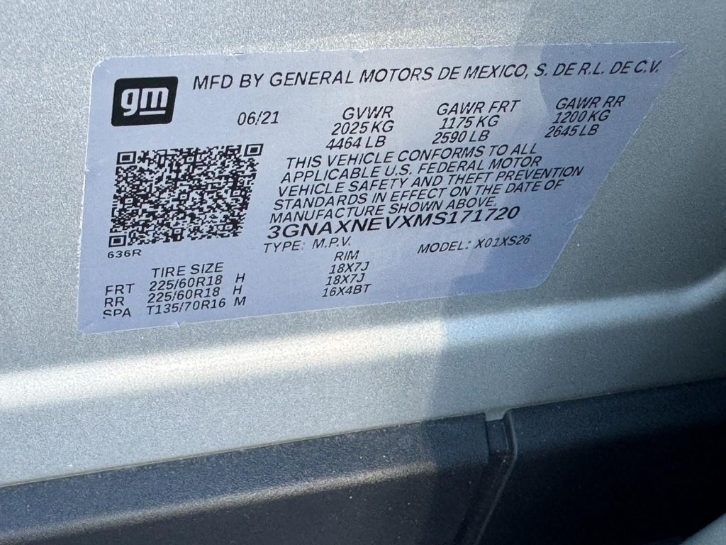 Chevrolet Equinox Vehicle Full-screen Gallery Image 26