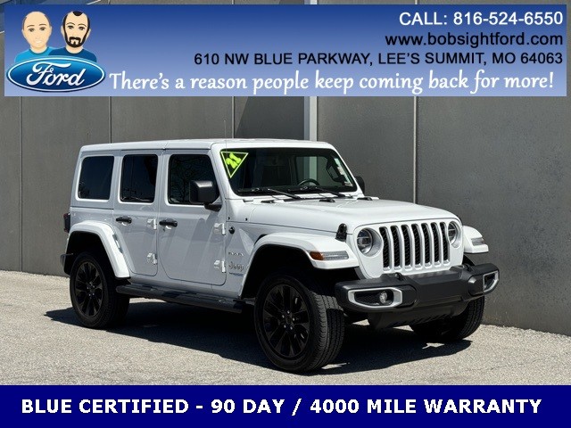 2021 Jeep Wrangler Unlimited Sahara 4xe at Bob Sight Ford in Lee's Summit MO