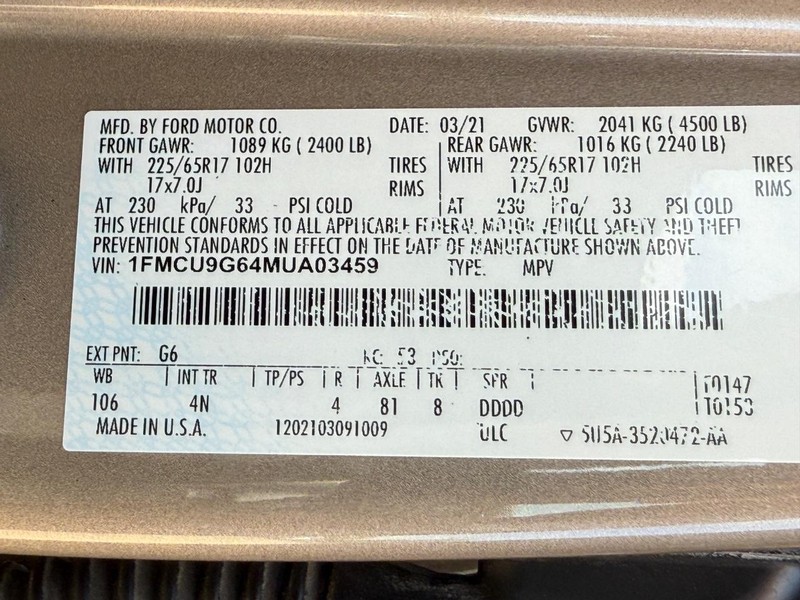 Ford Escape Vehicle Image 25