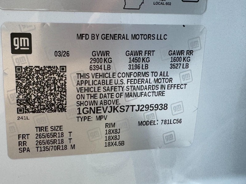 Chevrolet Traverse Vehicle Image 17