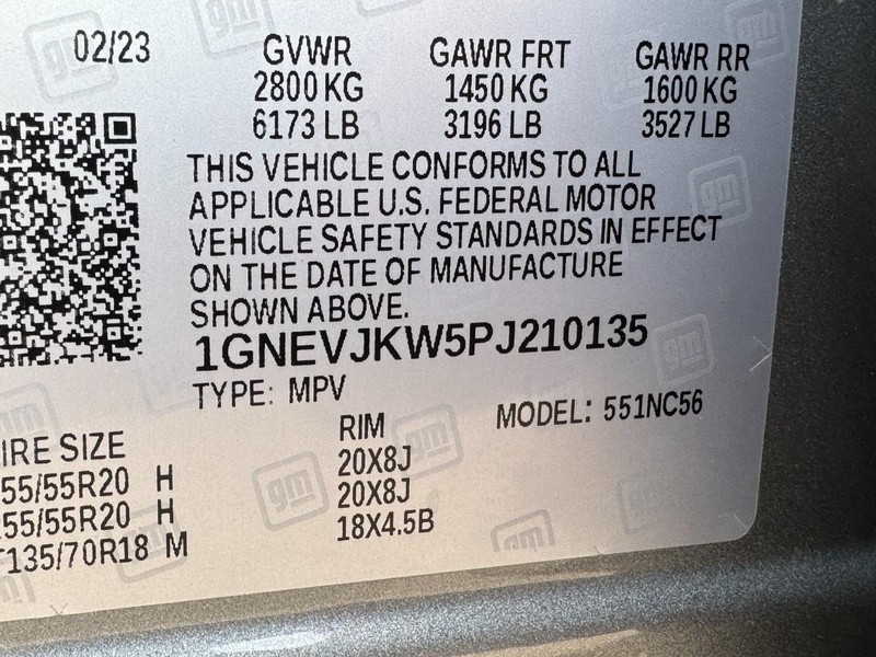 Chevrolet Traverse Vehicle Image 27