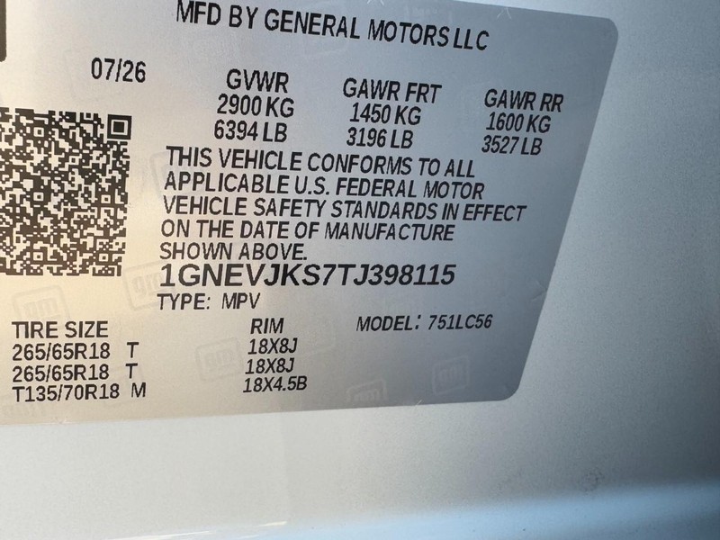Chevrolet Traverse Vehicle Image 17