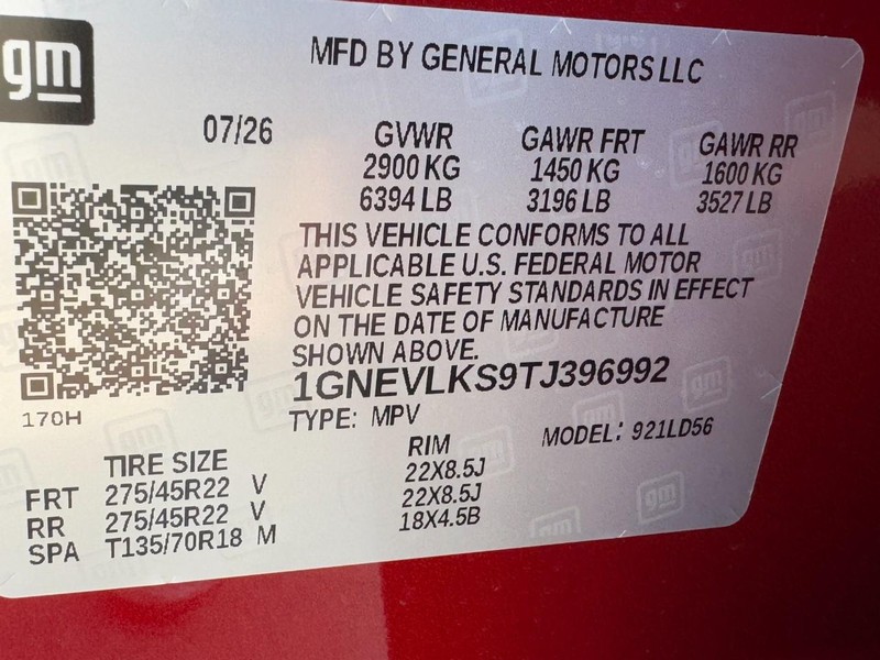 Chevrolet Traverse Vehicle Image 17