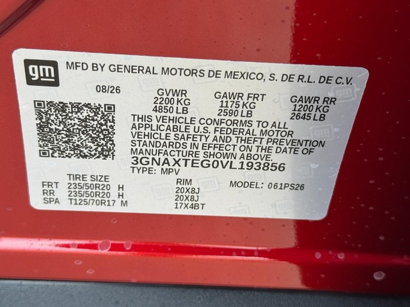 Chevrolet Equinox Vehicle Image 16