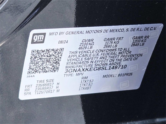 Chevrolet Equinox Vehicle Full-screen Gallery Image 31