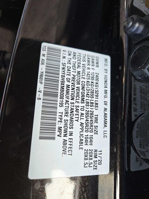 Honda Passport Vehicle Full-screen Gallery Image 38