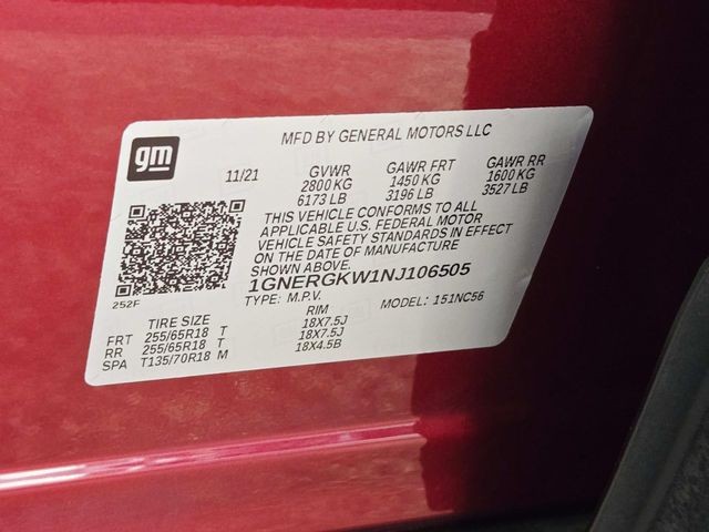 Chevrolet Traverse Vehicle Full-screen Gallery Image 36