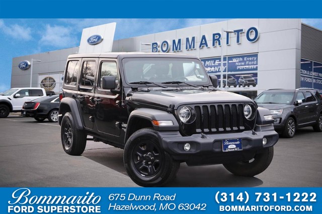 2020 Jeep Wrangler Unlimited Sport at Frazier Automotive in Hazelwood MO
