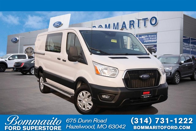 2022 Ford Transit Cargo Van T-250 Low Rf 9070 GVWR RWD at Bommarito Ford in Hazelwood MO