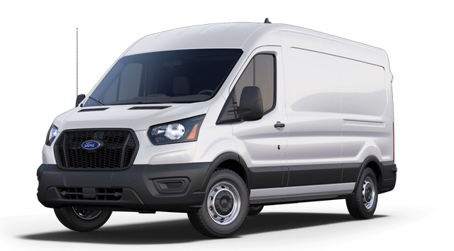 2024 Ford Transit Cargo Van T-250 148" Med Rf 9070 GVWR RWD at Bommarito Ford in Hazelwood MO