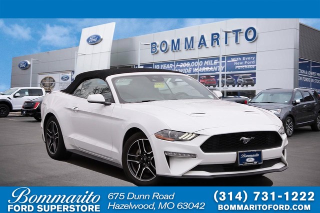 2022 Ford Mustang EcoBoost Convertible at Bommarito Ford in Hazelwood MO