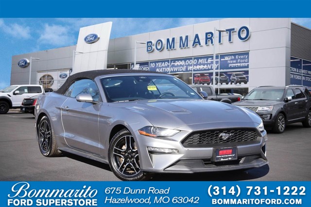 2022 Ford Mustang EcoBoost Convertible at Bommarito Ford in Hazelwood MO