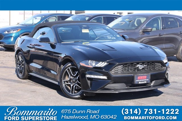 2022 Ford Mustang EcoBoost Convertible at Bommarito Ford in Hazelwood MO