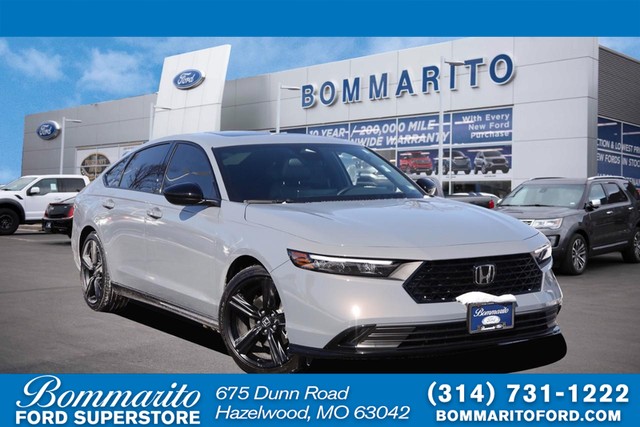 2025 Honda Accord Hybrid Sport-L at Bommarito Ford in Hazelwood MO