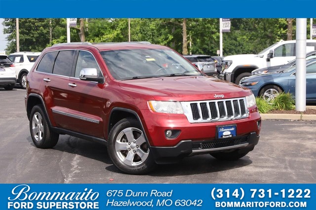 2012 Jeep Grand Cherokee 4WD Limited at Bommarito MSRP site in Hazelwood MO