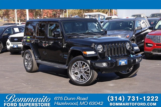 2022 Jeep Wrangler 4xe Unlimited Sahara High Altitude 4xe at Frazier Automotive in Hazelwood MO
