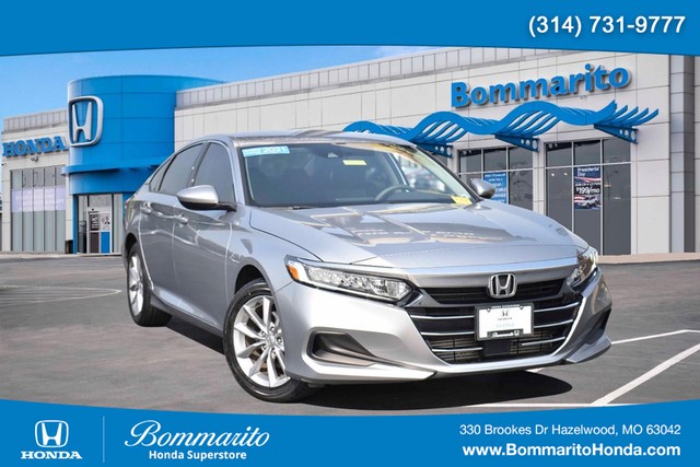 2021 Honda Accord Sedan LX at Bommarito Honda in Hazelwood MO