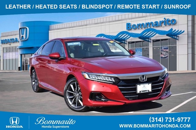 2021 Honda Accord Sedan EX-L at Bommarito Honda in Hazelwood MO