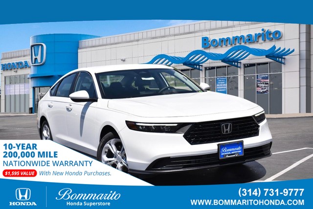 2025 Honda Accord Sedan LX at Bommarito Honda in Hazelwood MO
