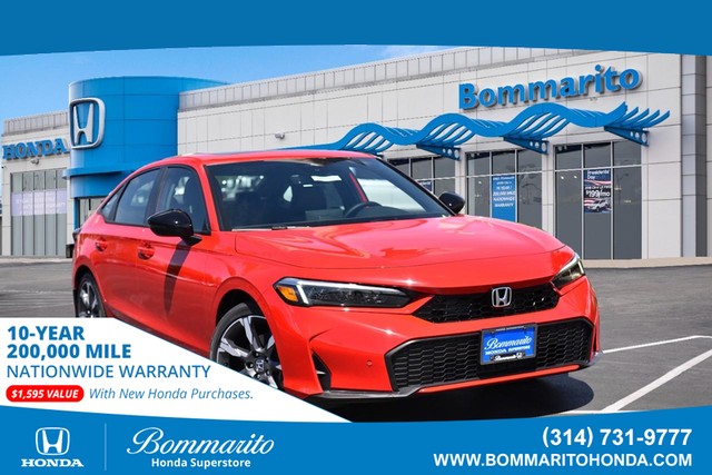 2025 Honda Civic Sedan Hybrid Sport Touring at Bommarito Honda in Hazelwood MO