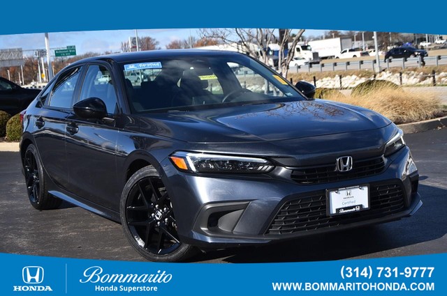 2024 Honda Civic Sedan Sport at Bommarito MSRP site in Hazelwood MO