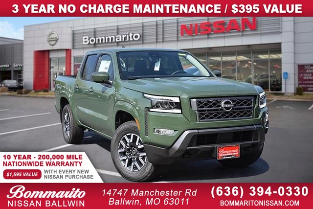 2024 Nissan Frontier SL at Bommarito Nissan West in Ballwin MO