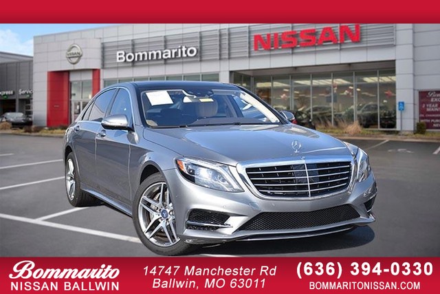 2015 Mercedes-Benz S-Class S 550 at Bommarito Nissan West in Ballwin MO