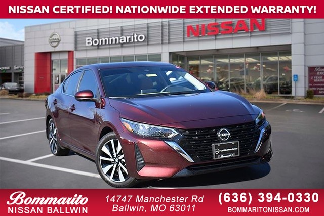 2024 Nissan Sentra SV at Bommarito Nissan West in Ballwin MO