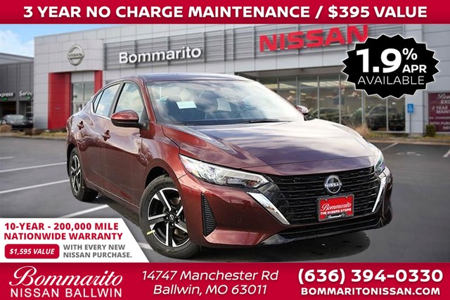 2025 Nissan Sentra SV at Bommarito Nissan West in Ballwin MO