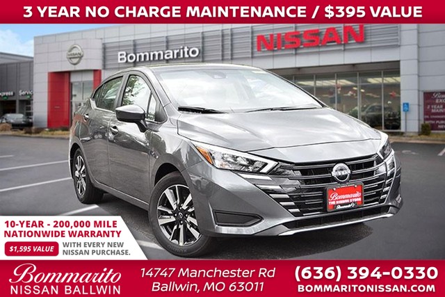 2025 Nissan Versa SV at Frazier Automotive in Hazelwood MO