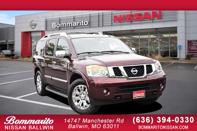 2015 Nissan Armada Platinum at Frazier Automotive in Hazelwood MO